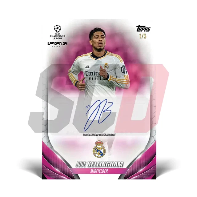 TOPPS UEFA CHAMPIONS League Final London 2024 On Demand Set 185.97