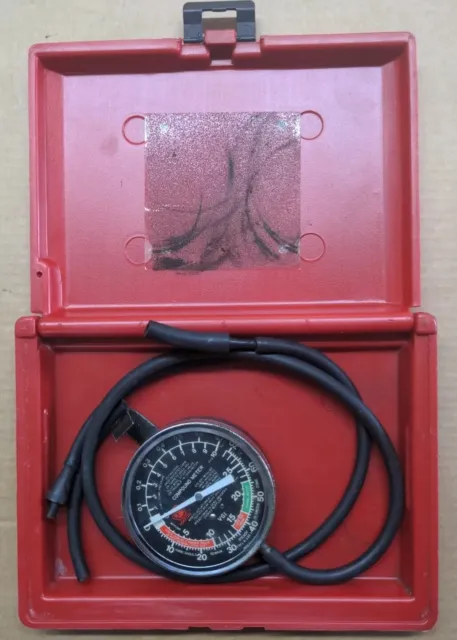 Matco Compound Vacuum Meter VG1 Gauge Fuel Pressure Tester