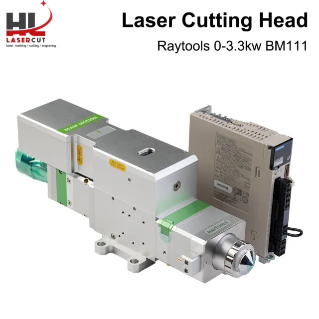 Raytools BM111 0-3.3kW Auto Focusing Fiber Laser Cutting Head for Metal Cutting