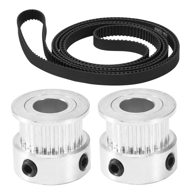 Courroie De Distribution 5 Mm Pour Imprimante 3D - 5 M, Largeur 6 Mm, Avec 10 Boucles Laiton - 8