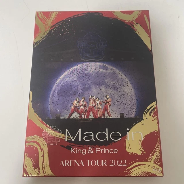 KING & PRINCE Arena Tour 2022 Made in Blu-ray First Edition