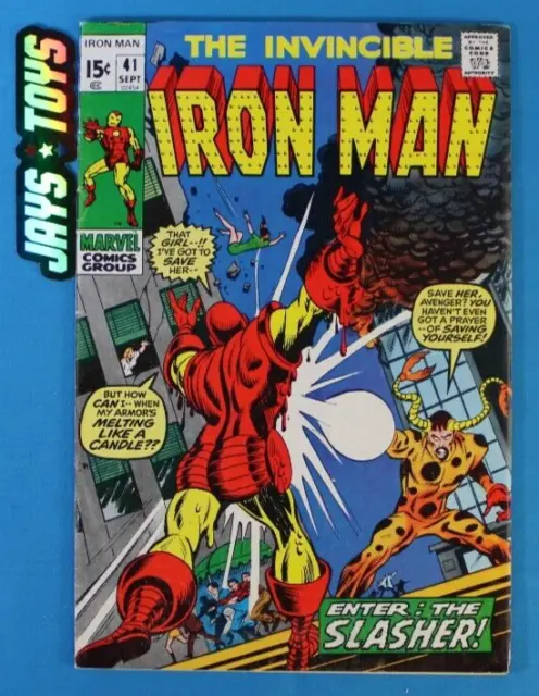 The Invincible Iron Man #41 1971 Marvel Comics