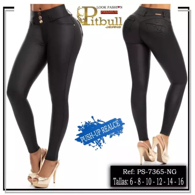 Cysm Colombian Sexy Black Jeans High Waist Butt Lifter Levanta