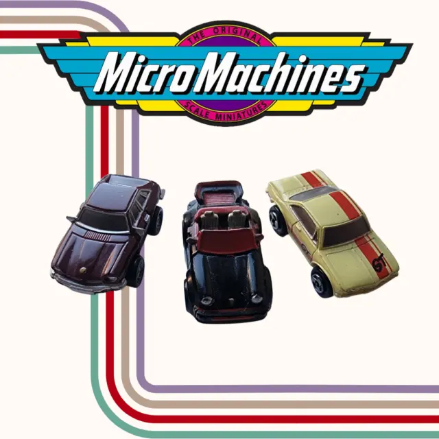 Micro Machines - Jouet Rétro Miniature Route Voitures - Différents - Galoob