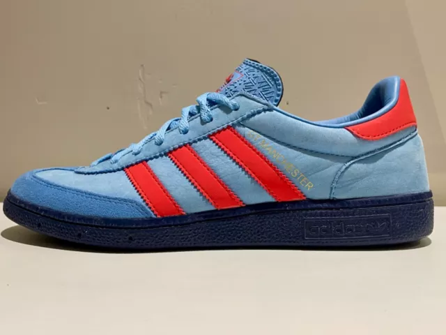 ADIDAS SPEZIAL MANCHESTER Gt I Light Blue I Sz Uk8.5 Us9 107.00 PicClick UK