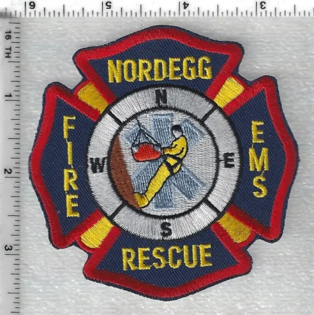 Nordegg Fire Rescue EMS  (Alberta, Canada)  Shoulder patch