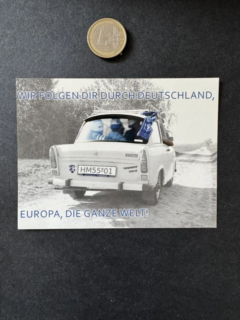 25 Stück 1. FC Magdeburg Aufkleber - 25 Stück, 105x105 Mm, Mit Trabi-Motiv FC Magdeburg Sticker