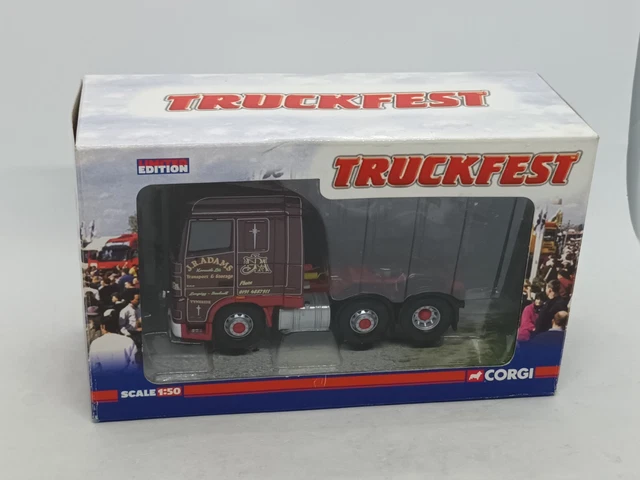 Corgi Truckfest CC13245 JR Adams DAF XF 1.50 scale tractor unit Cert#1001