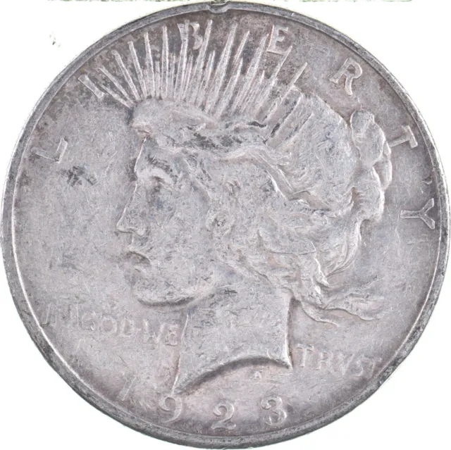 Better - 1923-S Peace Silver Dollar - 90% US Coin *974