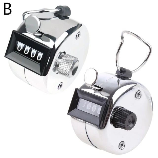 Mini Mechanical Digital Golf Clicker Manual for  Counter Handheld Tally Coun