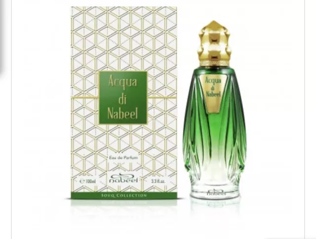 Nabeel Acqua Di Nabeel Eau De Parfum Profumo Unisex Edp 100Ml