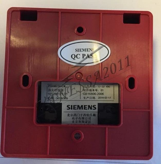 1PCS New FOR SIEMENS Fire Hydrant Button Fire Alarm Device FDHM230-CN