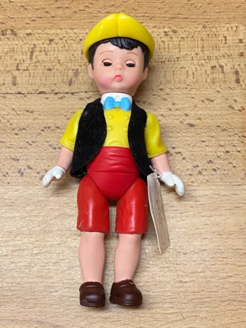 2004 McDonald’s Happy Meal Toy MADAME ALEXANDER PINOCCHIO BOY DOLL Disney tag