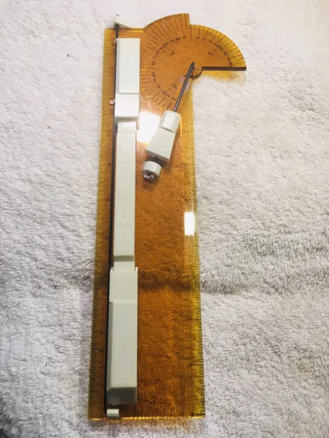 Vintage SEIKOSHI Parallel Rolling Ruler 30cm 