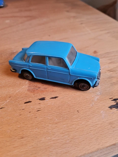 NOREV 1/43 Fiat Dino 1967 - Plastique - Jaune - Collection France