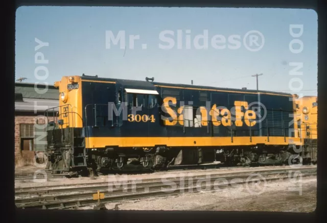 Duplicate Slide ATSF Santa Fe Fairbanks Morse H16-44 3004