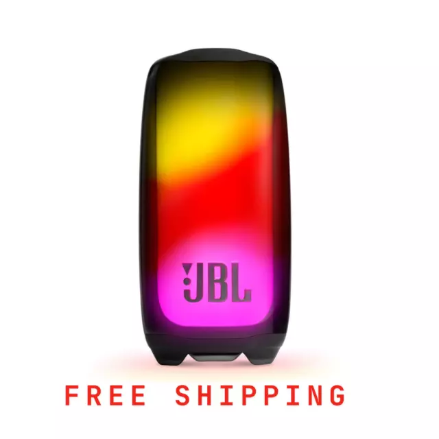 JBL Pulse 5 Portable Bluetooth Speaker Water Proof -  Color Black Free Shipping