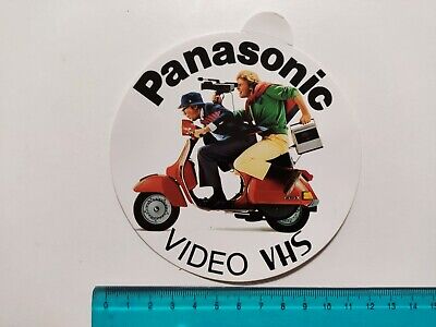 Autocollant Basf Vidéo Audio Timbre 80s Original 