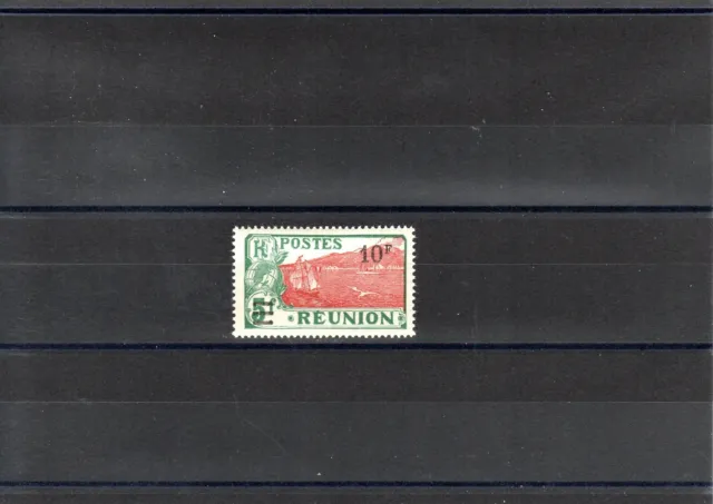 Timbre Reunion France Colonie 1924 N°107 Neuf* Mh