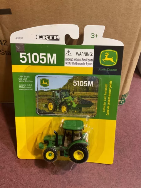 ERTL 1:64   1/64  diecast JOHN DEERE  5105M  Tractor