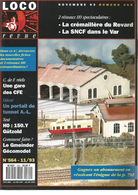 Revue Loco N°533 Micheline Type 11 SNCB - Document D’occasion, Origine France