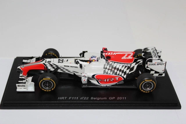 SPARK 1/43 HRT F111 #22 Daniel Ricciardo Belgium GP 2011 £64.55