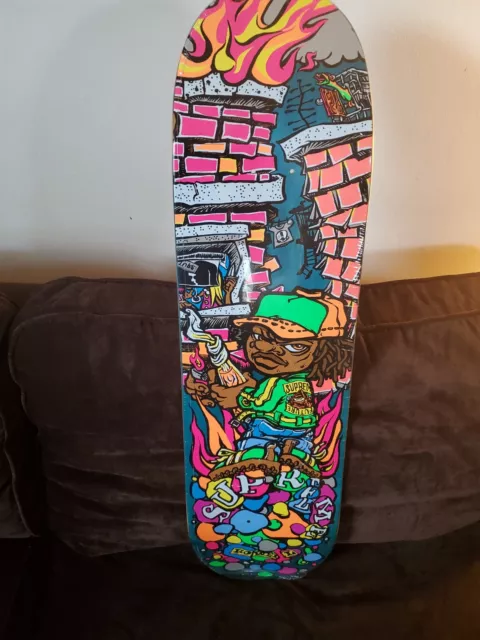 Supreme Molotov Kid Skateboard Deck Black