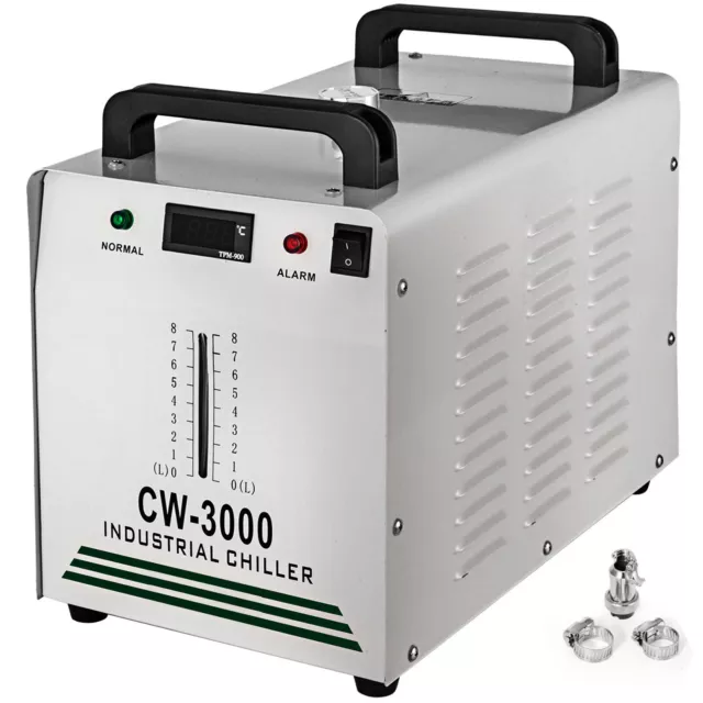 VEVOR Chiller Thermolysis Industrial Water Cooler CW3000 Laser Engraving Machine