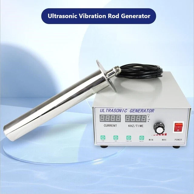 ULTRASONIC CLEANER VIBRATION Rod Generator Transducer Homogenizer