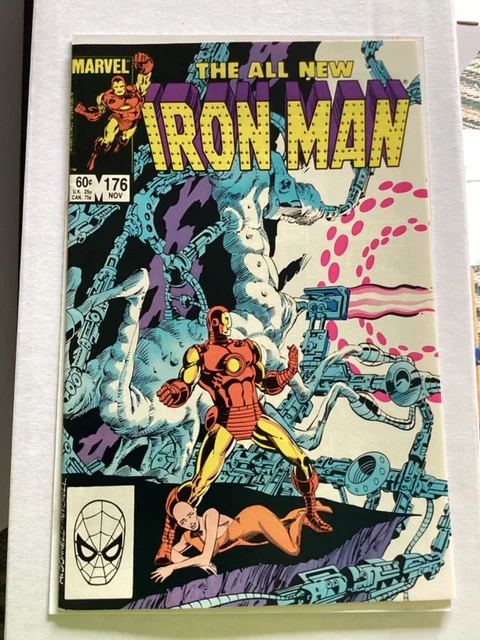 Invincible iron man #176 uncirculated high grade 8.0+? lots of pics C