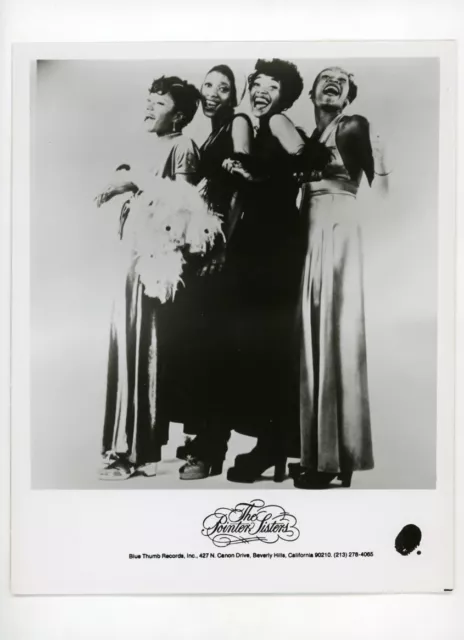 VTG Original 1970s Press Photo - THE POINTER SISTERS Boston Pall's Mall R&B