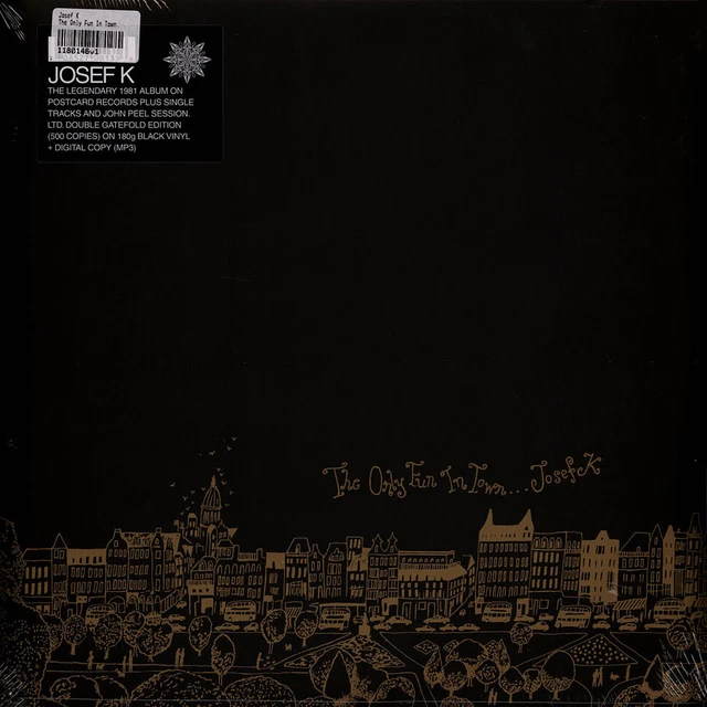 英2LP Josef K Only Fun In Town TWI052 Les Disques Du Crepu 未開封 /00660 The Only Fun In Town [TWI 052] Josef K