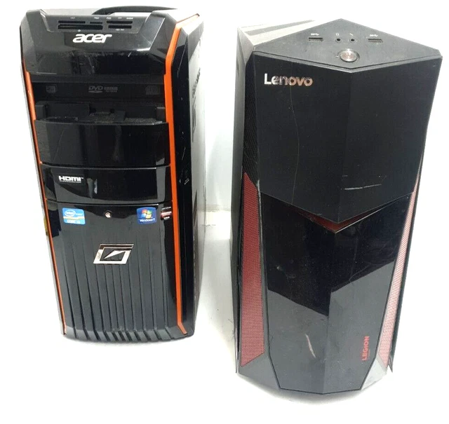 ACER PREDATOR LENOVO legion desktop computer Towers joblot of 2 £120.77