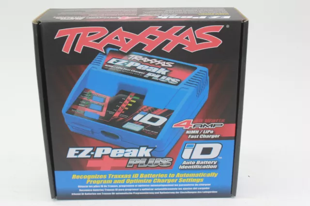 Traxxas TRX 2970 EZ-Peak Plus 4 Amp. NiMH/Lipo Schnell-Lader iD-Akku Erkennung