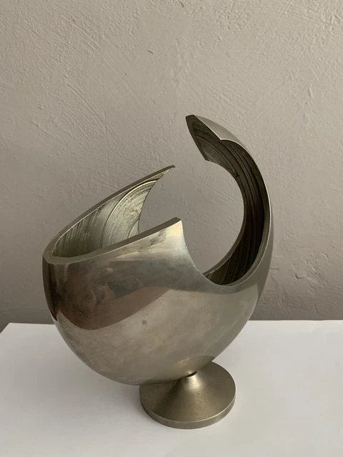 Sculpture Résine Signée HRASARKOS 40 Cm - œuvre D'art Rare - Sans Emballage