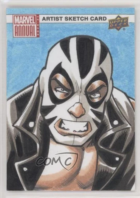 2020-21 Upper Deck Marvel Annual Sketch Cards 1/1 Caio Majado #SKT Auto 0e38