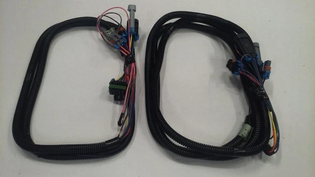 New OEM Western/Fisher 28986 H13 Headlight Wiring Harness – 3-Port, For Snow Plow Lights, Genuine