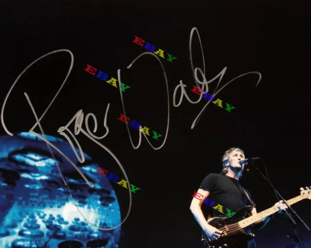 Roger Waters of PINK FLOYD  Autographed  signed 8x10 Photo Reprint