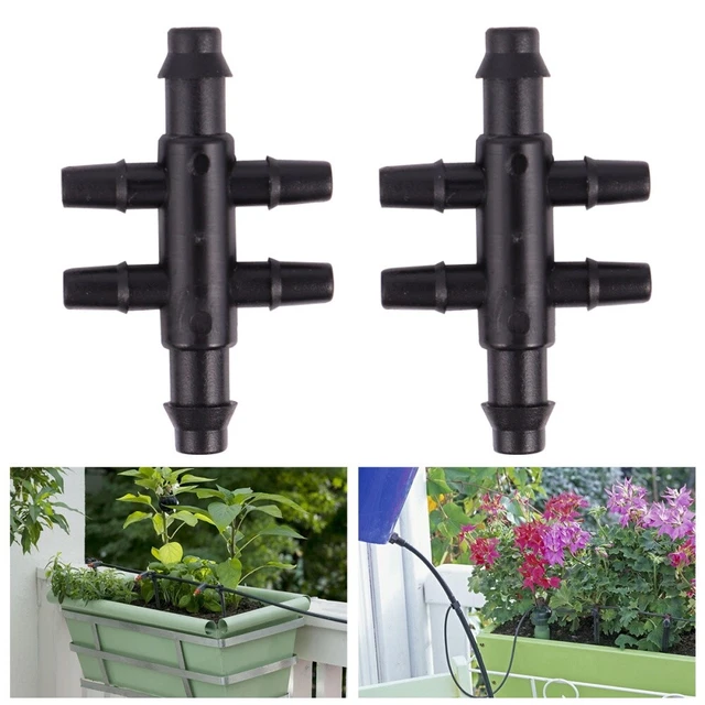 Tropfen Gartenschlauch Anschlüsse Tröpfchenbewässerungsset Verbinder