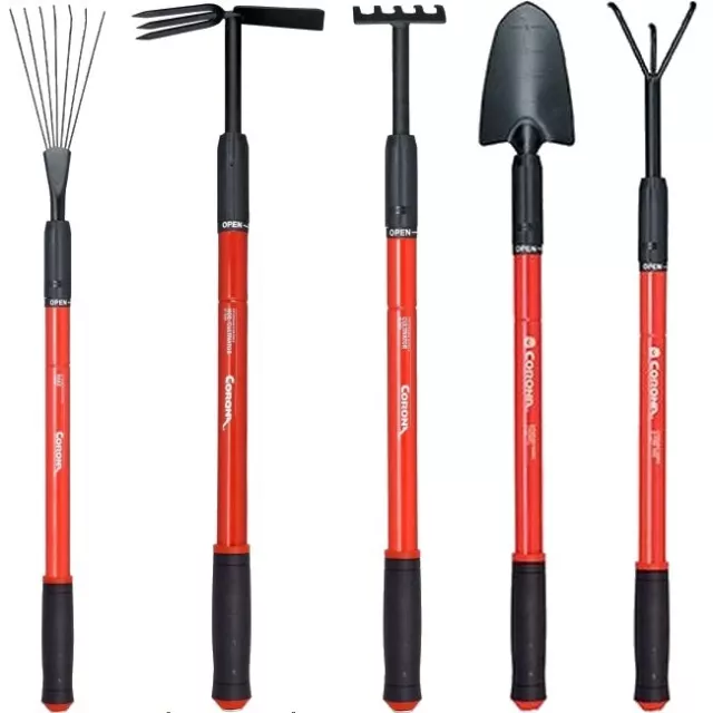 Corona Extendable Handle Garden Tool Set