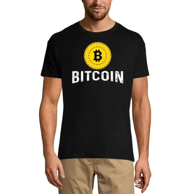 ULTRABASIC Homme Tee-Shirt Bitcoin Cryptocurrency - One Coin Funny - Blockchain