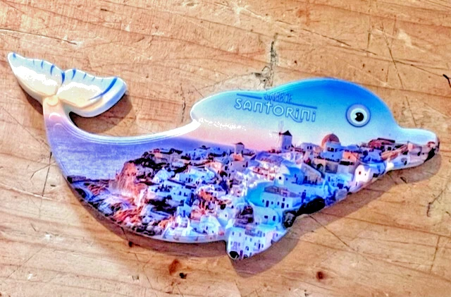 Kreta Urlaubs-Magnet - Hochglanz Kühlschrankmagnet Griechenland Souvenir