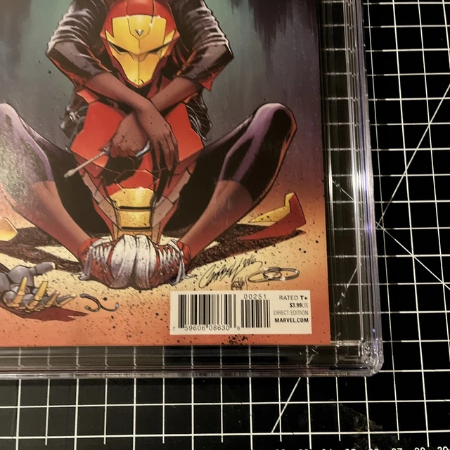 🔥Invincible Iron Man 2 CGC 9.8 NM/M Riri Williams Ironheart Campbell Variant🔥 6