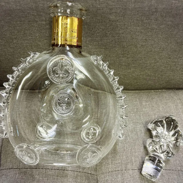 Empty Bottle REMY MARTIN LOUIS XIII body only baccarat crystal good #8