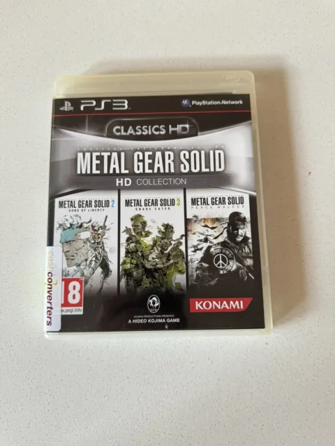 Metal Gear Solid: HD Collection - Complete With Manual - Sony PS3 - Like New