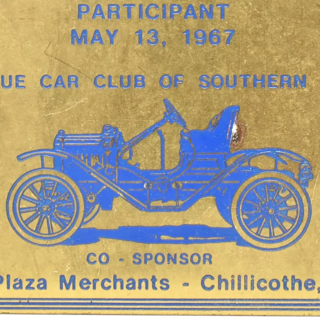1967 ANTIQUE CLASSIC Car Show Club Zane Plaza Shopping Center