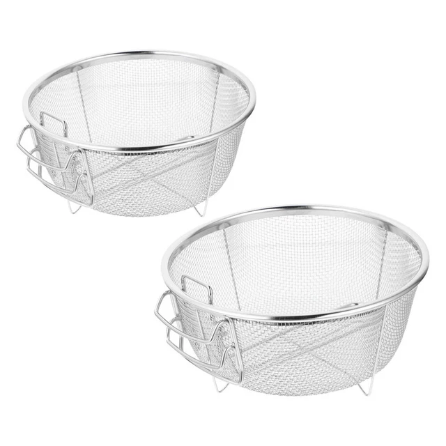 Housoutil Cesto Frittura In Acciaio Inox - 18 Cm, Con Manico