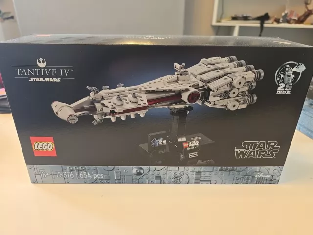 🌟LEGO Star Wars: Tantive IV (75376)🌟100% Complete Amazing Condition