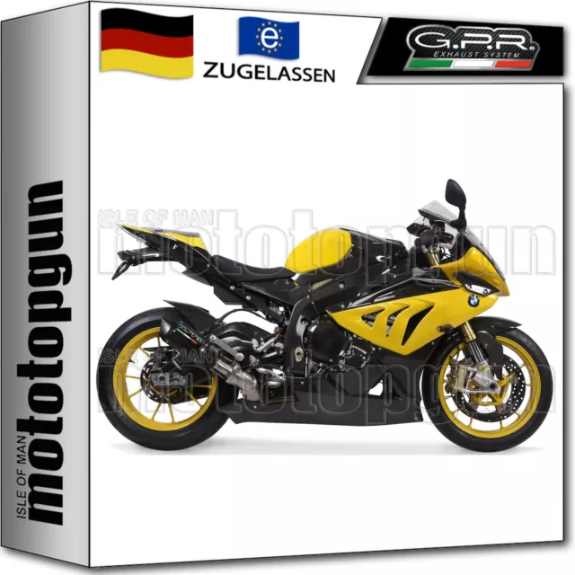 Gpr Auspuff Abe Furore Schwarz Bmw S 1000 Rr 2009 09 2010 10 2011 11