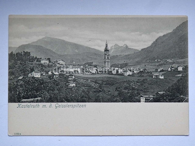 CASTELROTTO KASTELRUTH Geisslerspitzen Bolzano vecchia cartolina